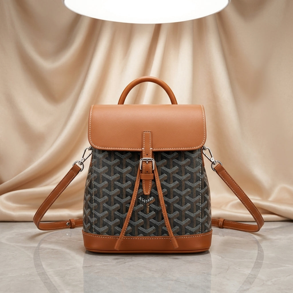 Goyard Heritage Chevron Mini Backpack —