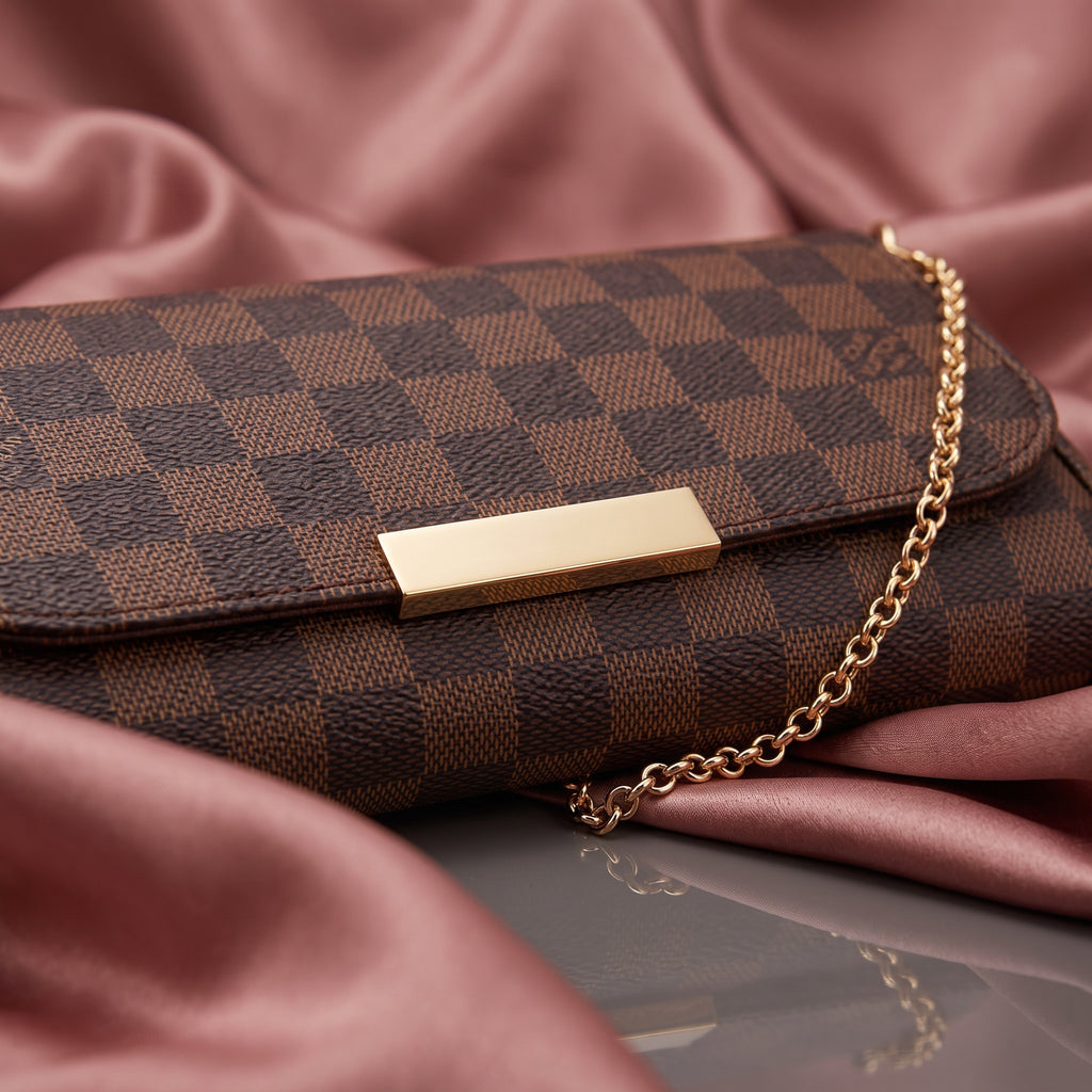 LOUIS VUITTON Canvas Crossbody Shoulder Bag