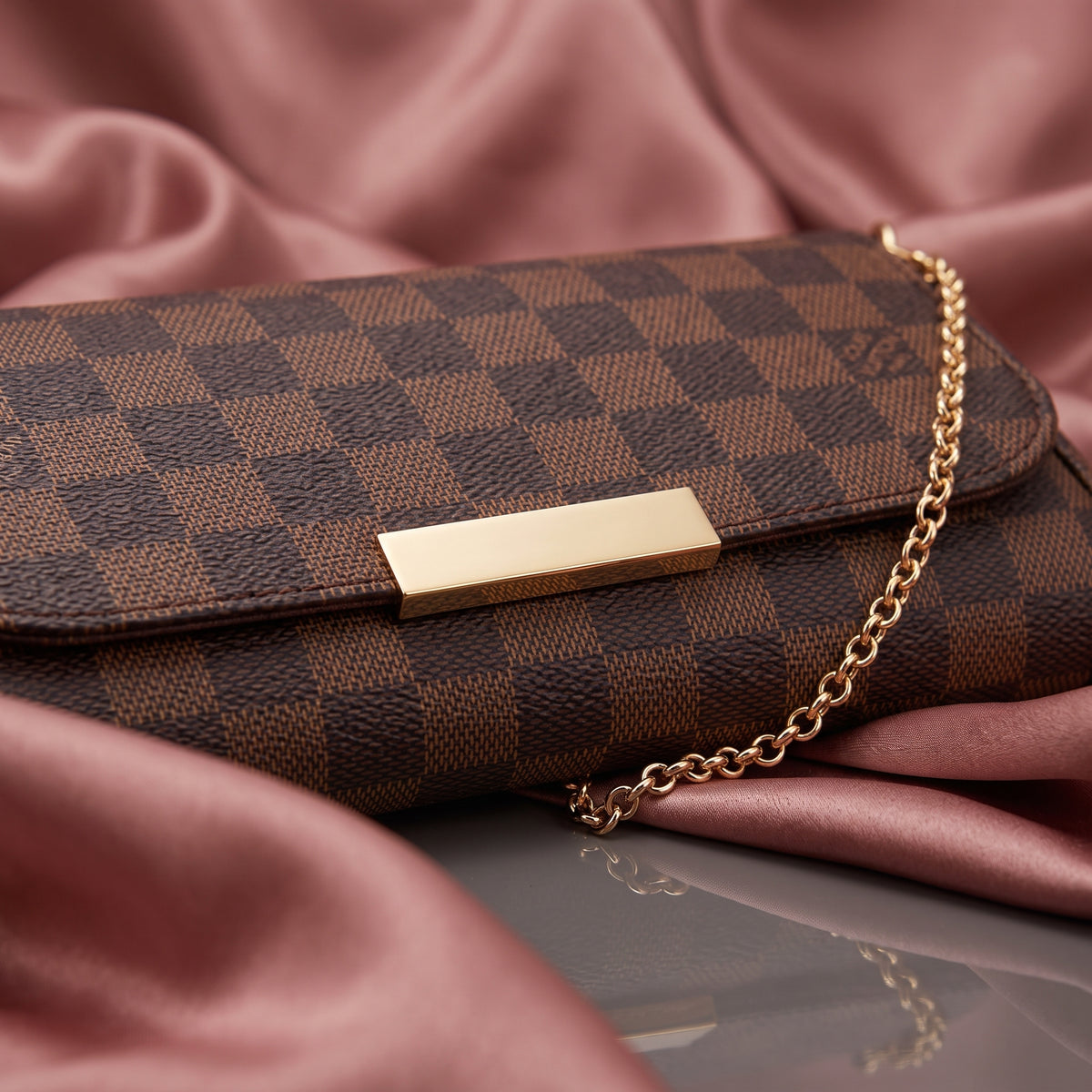 LOUIS VUITTON Canvas Crossbody Shoulder Bag