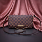 LOUIS VUITTON Canvas Crossbody Shoulder Bag