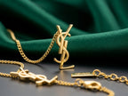 LV Gold-Tone Interlocking Monogram Jewelry Set – 3 Pieces