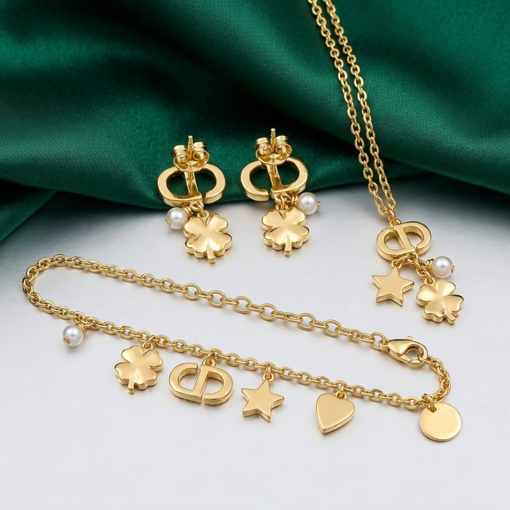 Dior Saint Dior Charm Jewelry Set