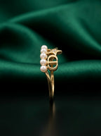 Dior Saint Dior Pearl &amp; Star Ring