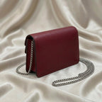 Gucci Dionysus Mini Bag | Burgundy Leather with Crystal Tiger-Head Hardware –| LisaLuxuryHub