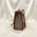 Gucci Padlock GG Canvas Shoulder Bag | Beige Monogram with Gold Hardware –| LisaLuxuryHub