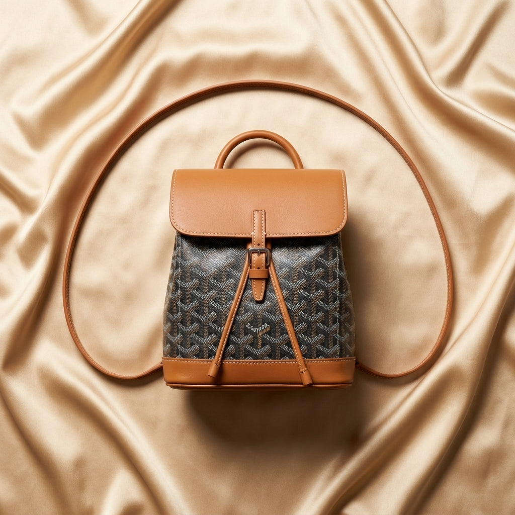 Goyard Heritage Chevron Mini Backpack —