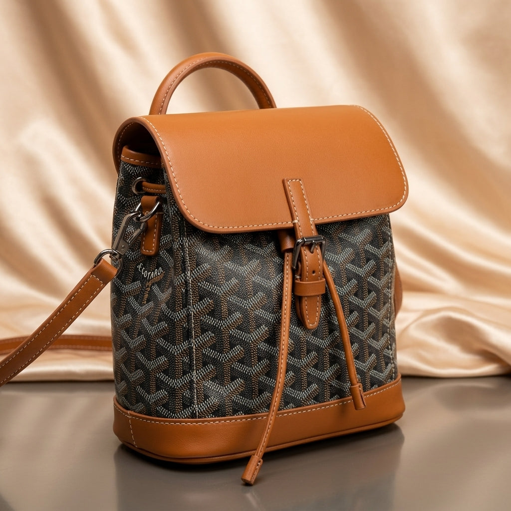 Goyard Heritage Chevron Mini Backpack —