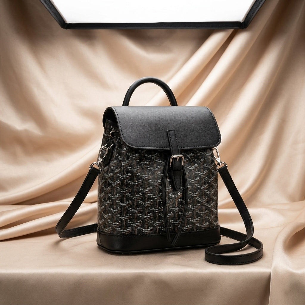 Goyard Heritage Chevron Mini Backpack —