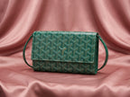 GOYARD Heritage Chevron Wallet-on-Chain Crossbody