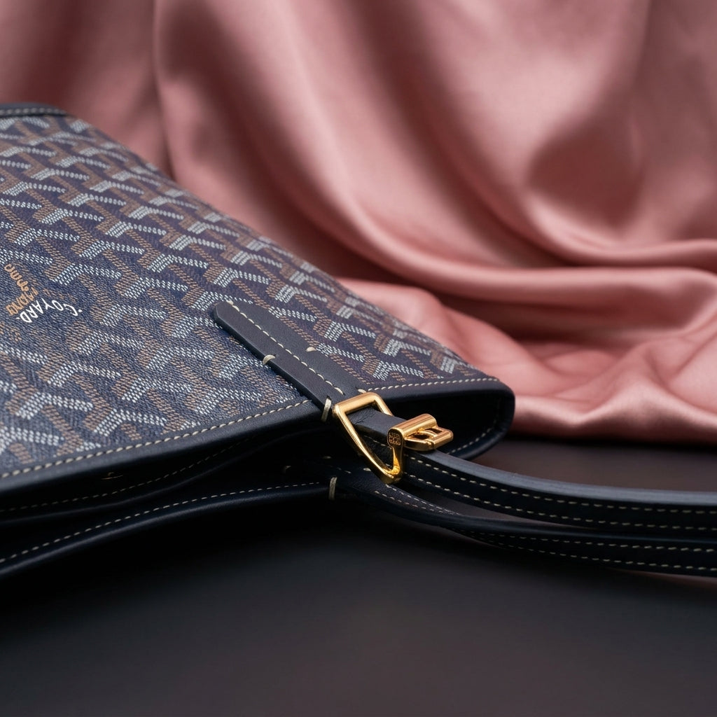 GOYARD Heritage Chevron Classic Tote — Structured Everyday Bag