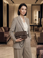 Chanel 2.55 Reissue Flap Bag | Dark Brown Aged Leather with Silver Hardware –| LisaLuxuryHub