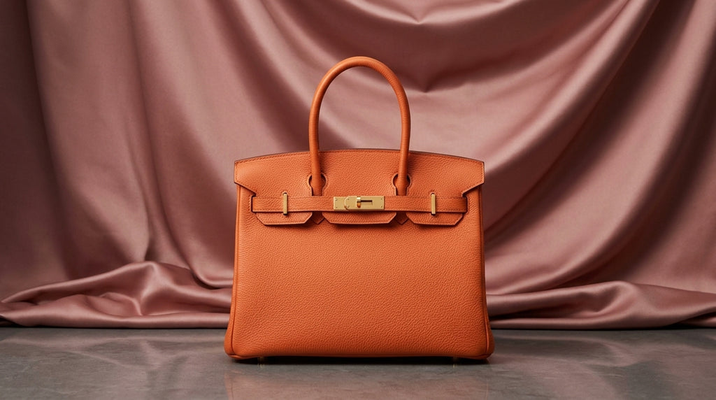 Hermès Birkin 25 Orange Togo Leather with Gold Hardware