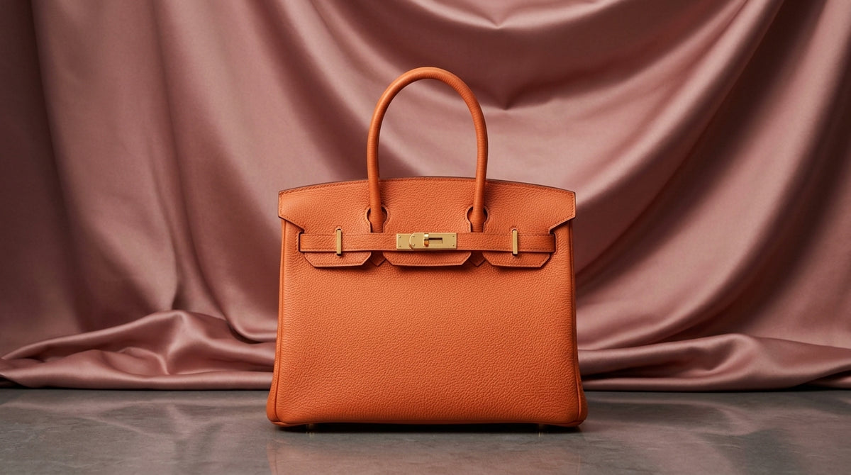 Hermès Birkin 25 Orange Togo Leather with Gold Hardware