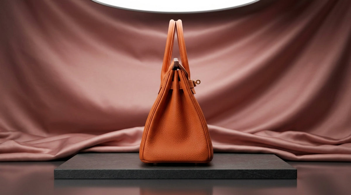 Hermès Birkin 25 Orange Togo Leather with Gold Hardware