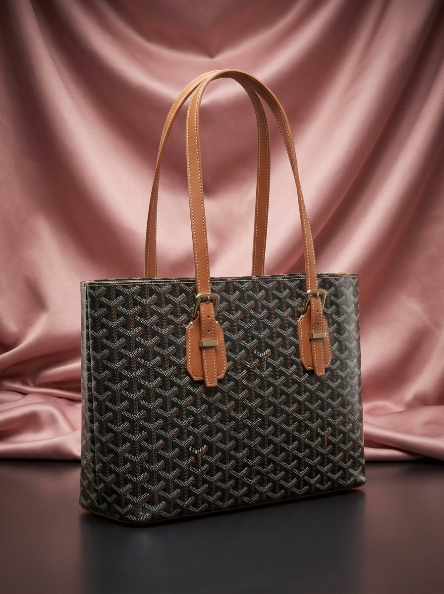 Goyard Chevron Tote Bag —