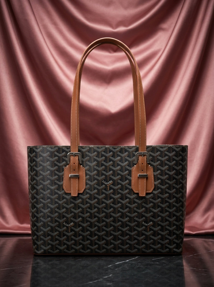 Goyard Chevron Tote Bag —