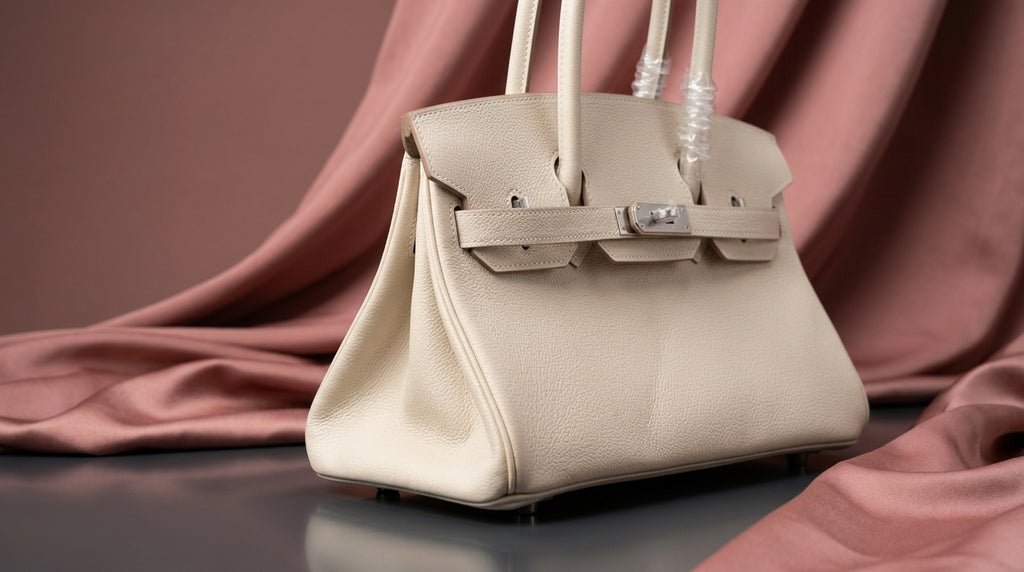 Hermès Birkin 25 Craie Togo Leather with Palladium Hardware