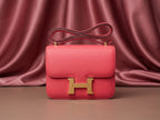 Hermès Constance 18 Rose Azalée Epsom Leather Bag