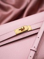 Hermès Kelly To Go Wallet Rose Confetti Epsom Leather