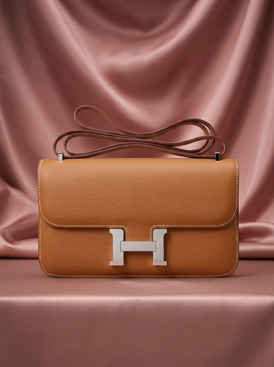 Hermès Constance 18 Gold Epsom Leather Bag