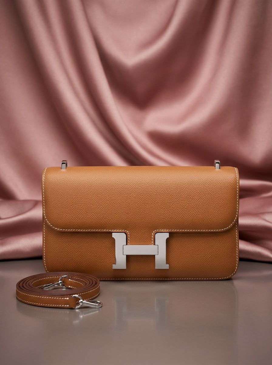 Hermès Constance 18 Gold Epsom Leather Bag
