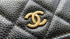 Chanel Long Flap Wallet | Black Caviar Leather with Gold CC Hardware –| LisaLuxuryHub
