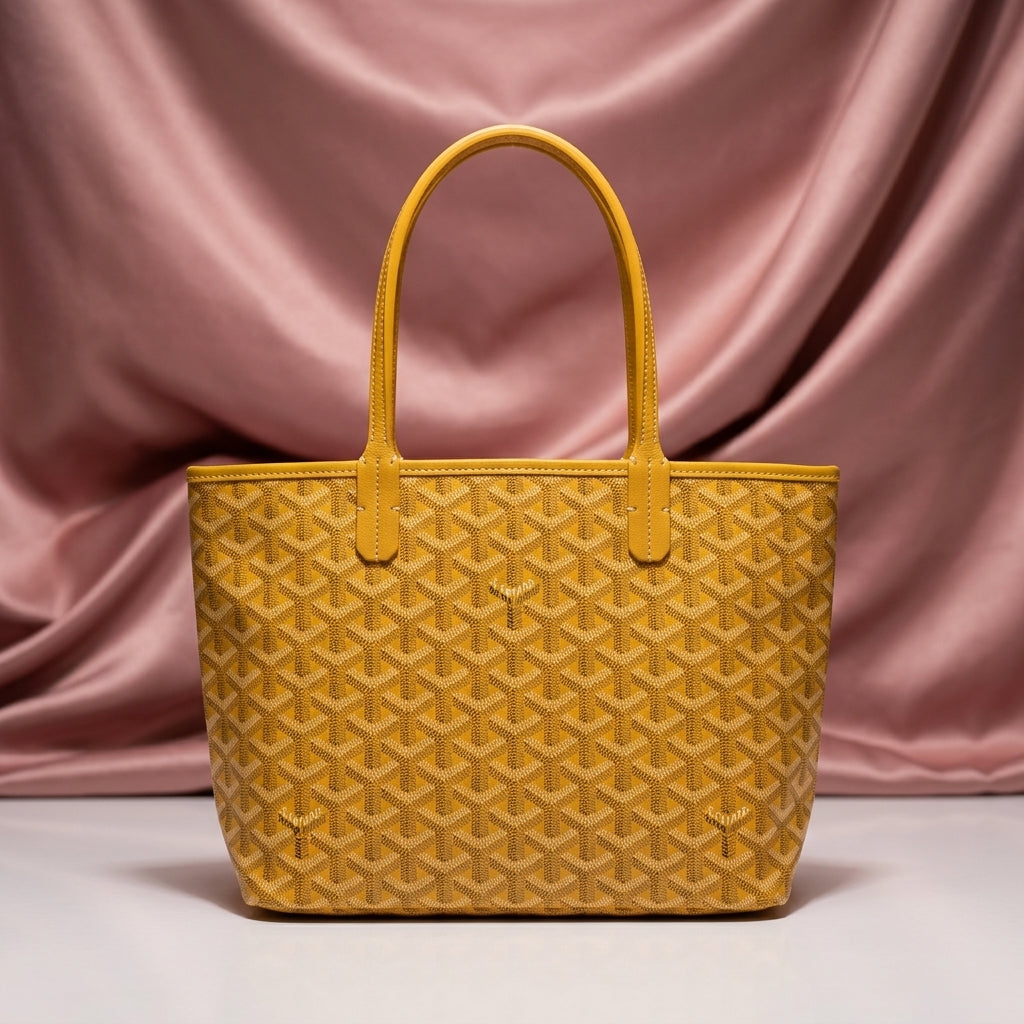 GOYARD Heritage Chevron Classic Tote — Structured Everyday Bag